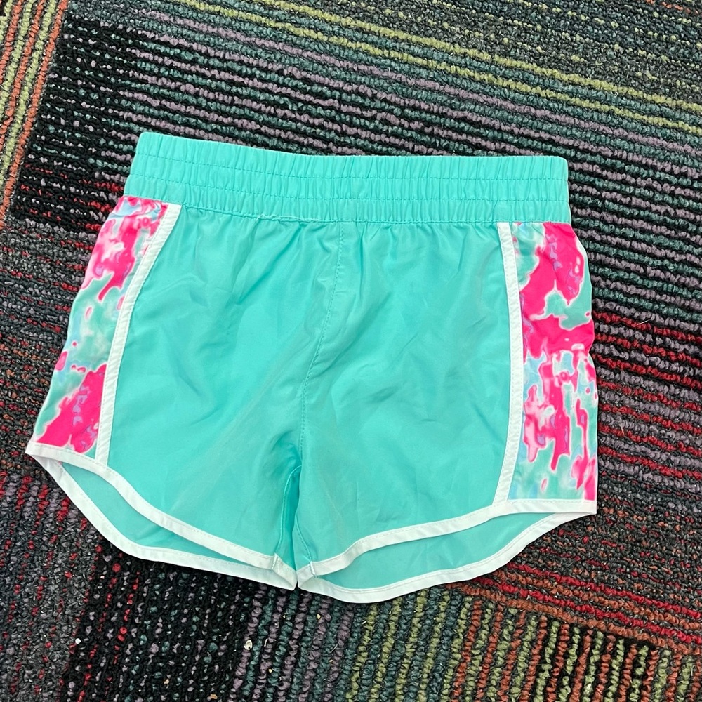 Zone Pro Turquoise and Magenta Athletic Shorts
